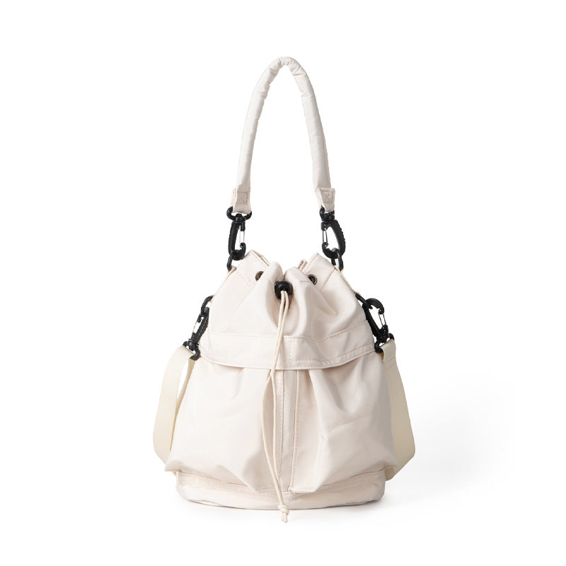 Cloth Pleated Female Leisure Commute Large Shoulder Bags