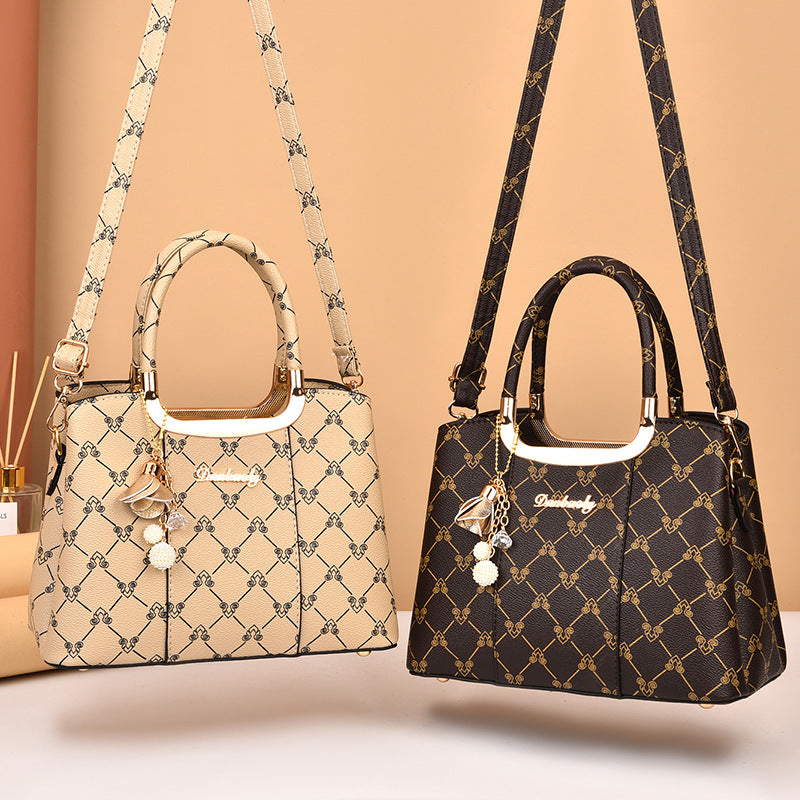 Women's Large Capacity Fashion Elegant Fashionable Mom Handbags