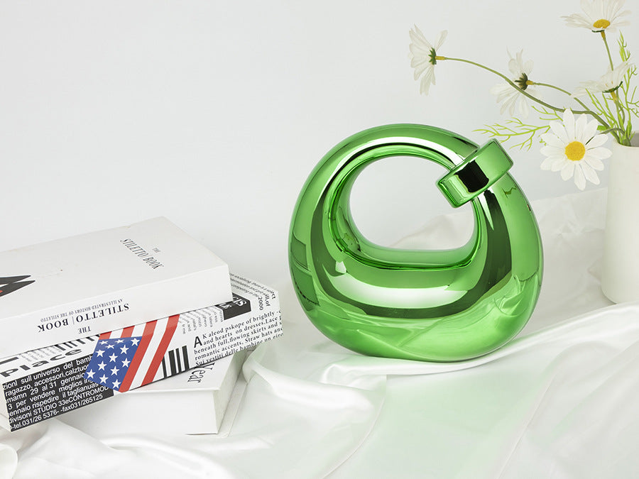 Moon Fashionable Temperament Acrylic Home Decorative Handbags