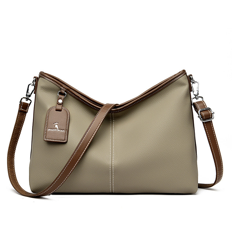 Women's Expandable Material Large Capacity Western Style Shoulder Bags