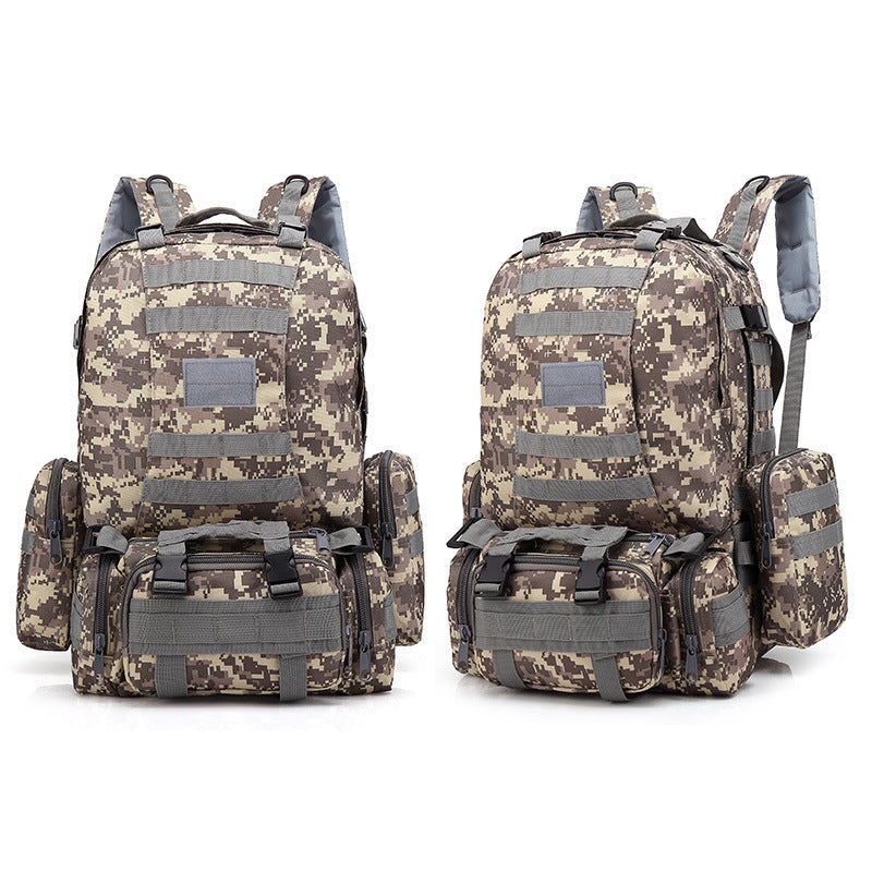 Men's Camping Combination Large Capacity Camouflage Tactics Sports Backpacks
