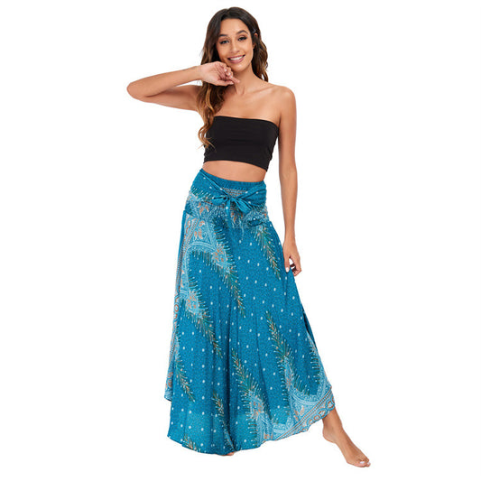 Casual Thai Dress Vacation Big Swing Dresses