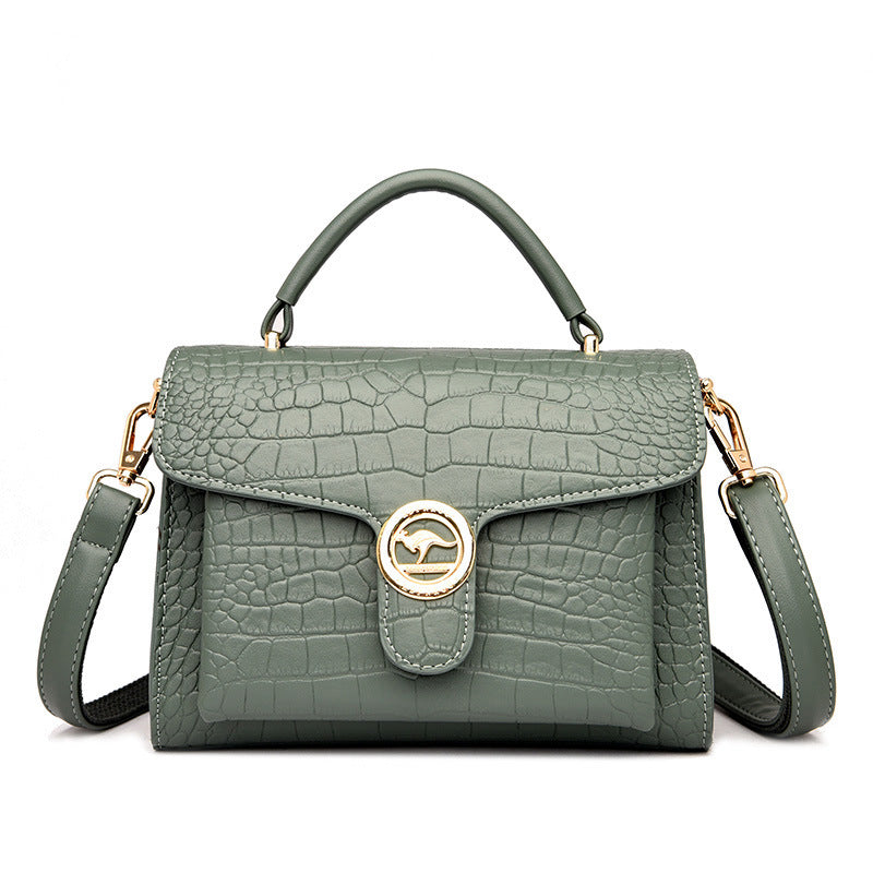 Women's Creative Slouchy Fashion Crocodile Pattern Shoulder Bags