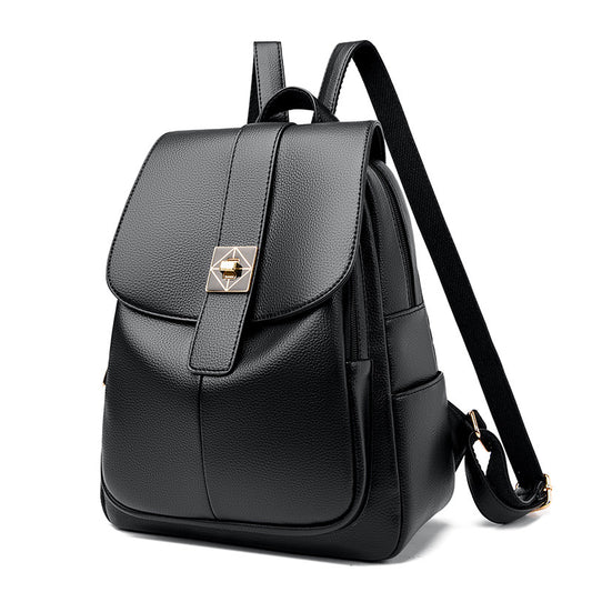 Winter Large Capacity Fashion Simple Soft Backpacks