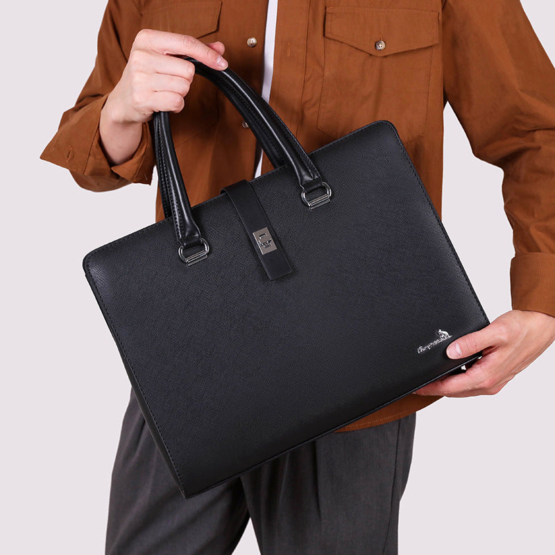 Men's Business Commute Fashion Good-looking Large Capacity Men's Briefcases
