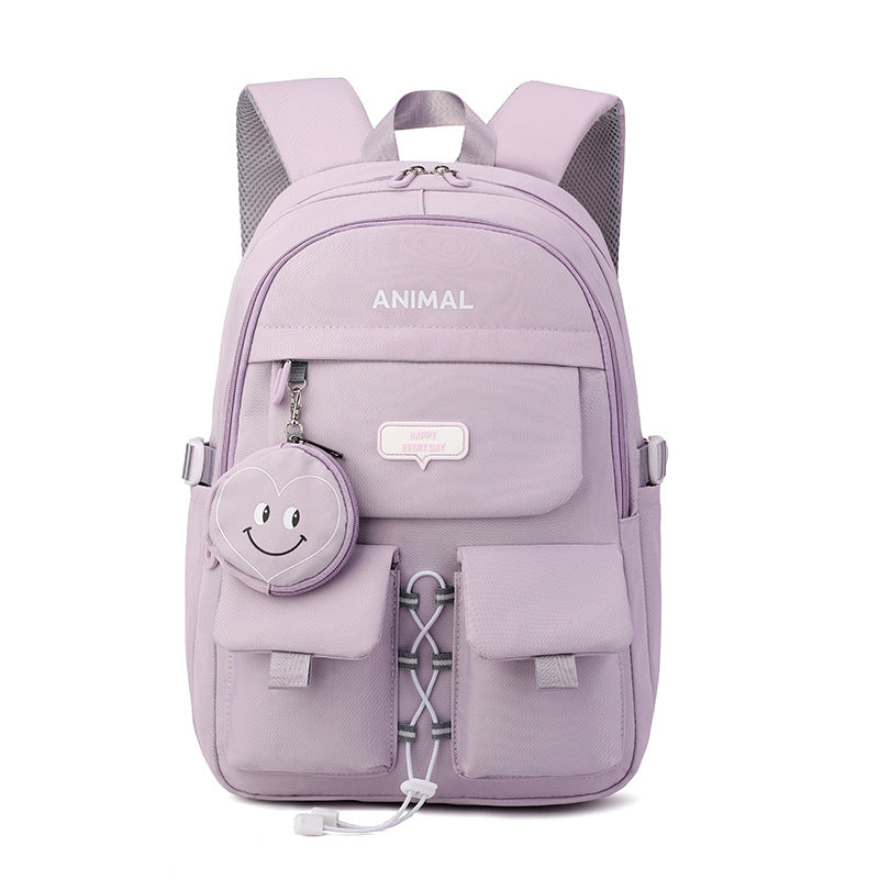 Korean Style High Quality Junior's Large Capacity Middle School Students' Schoolbags