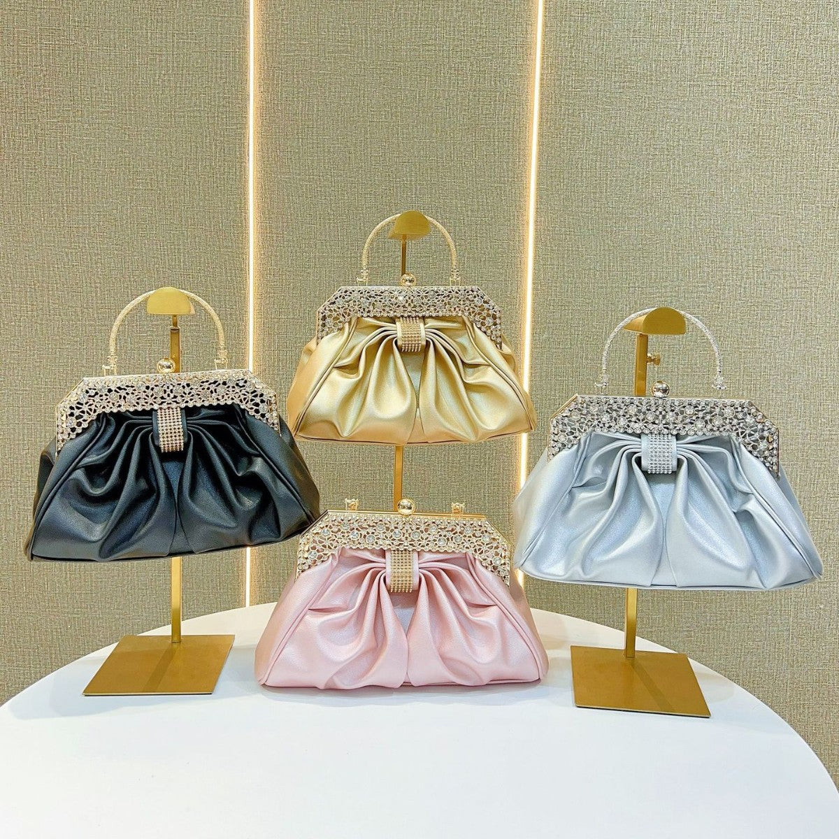 Women's Dinner Fashion Ball Party Diamond Handbags