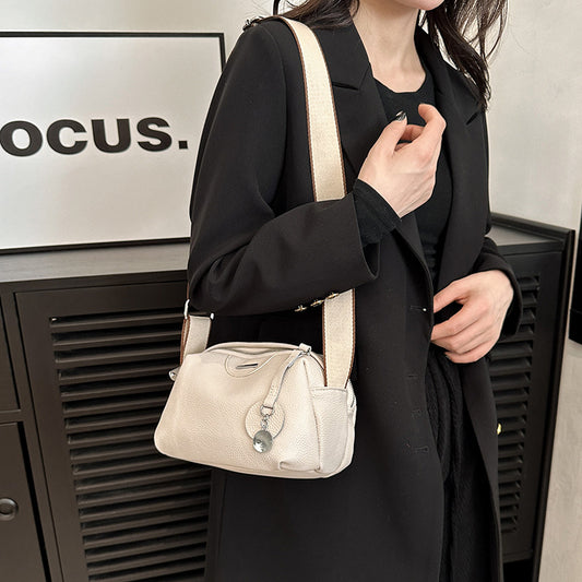 Women's Trendy Stylish Textured Pillow Simple Shoulder Bags