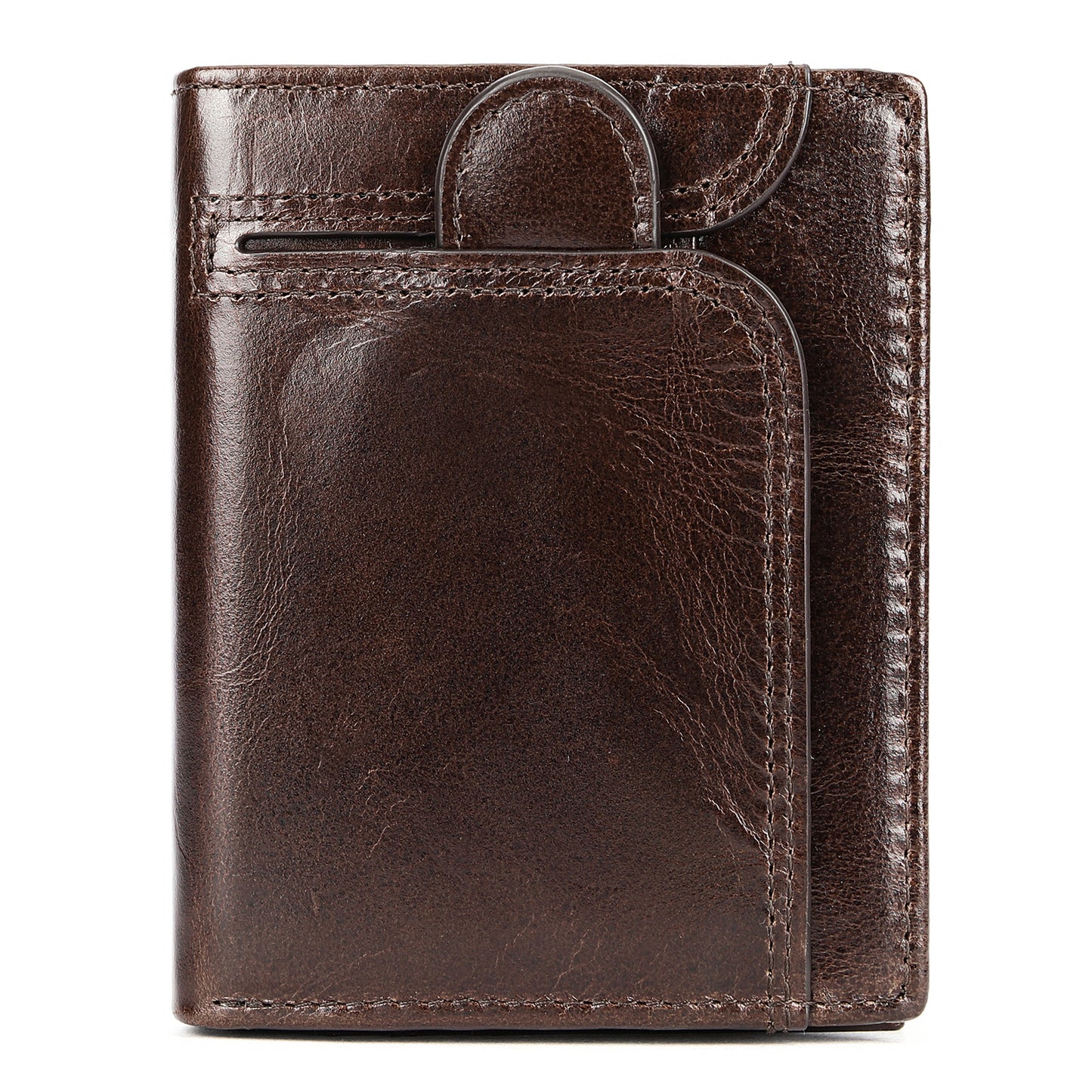 Men's Layer Cowhide Vintage Leather Multifunctional Driving Men's Wallets