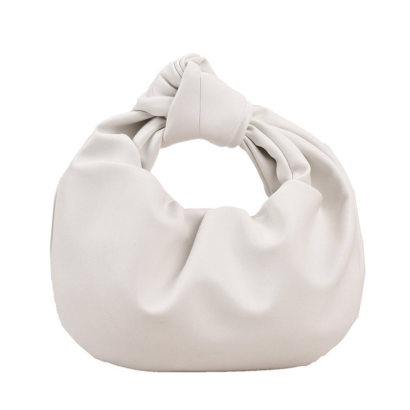 Women's Korean Fashion Moon Spring Texture Soft Leather Bags