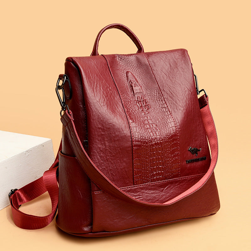 Women's Fashion Elegant Classic Large Capacity Backpacks