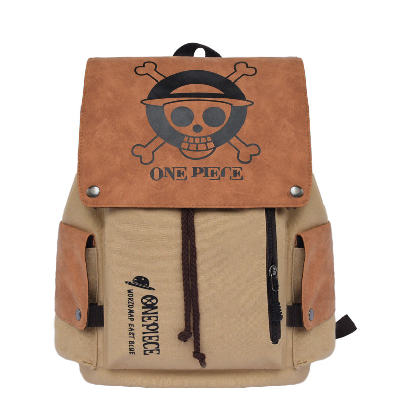 Anime Peripheral Totoro One Piece No Backpacks