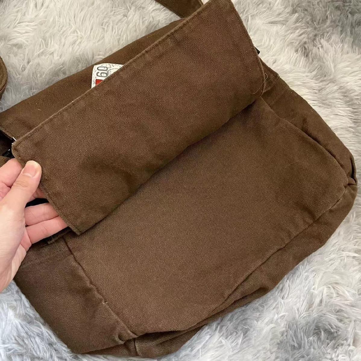 Autumn American Campus Hot Patch Distressed Crossbody Bags