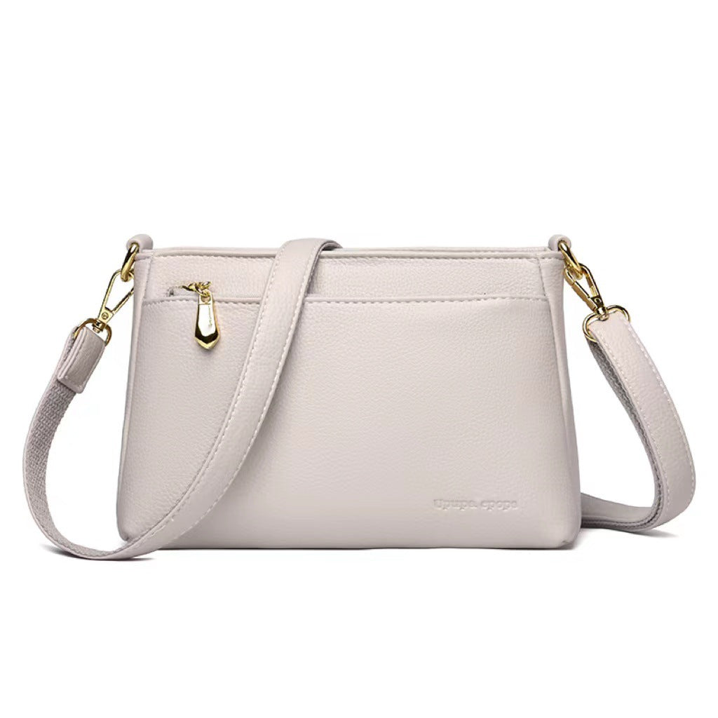 Women's Fashionable Simple Lady Mom Solid Color Bags