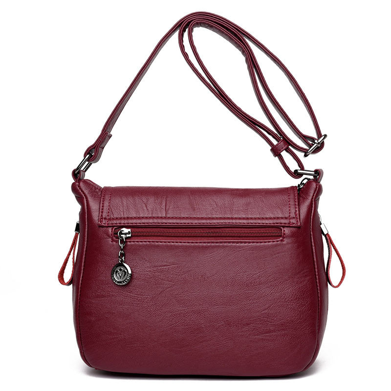 Stylish Women's Korean Style Soft Leather Crossbody Bags