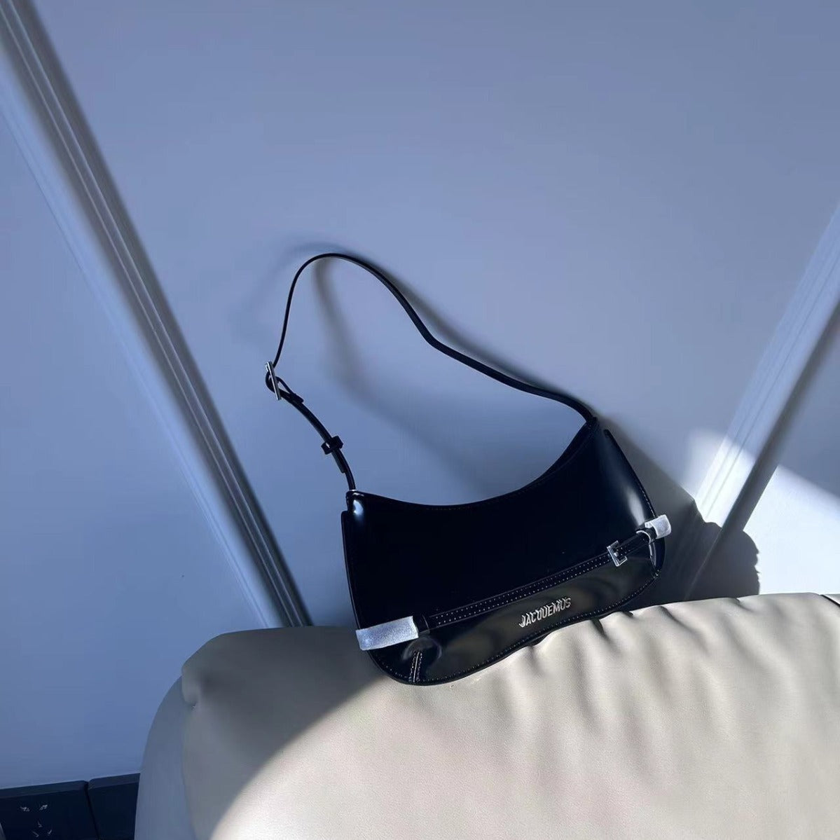 Design Cowhide Red Baguette Genuine Leather Handbags