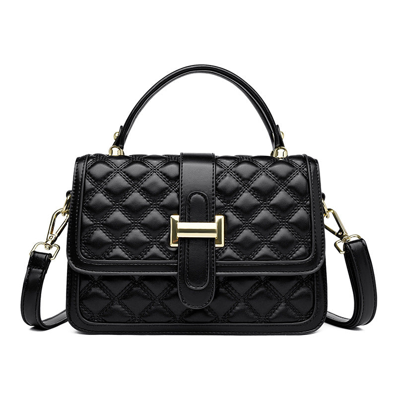 Women's Fashion Rhombus Pouch Design Commute Trendy Crossbody Bags