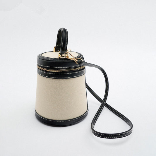 Women's Z Contrast Color Box-shaped Mini Cross Crossbody Bags