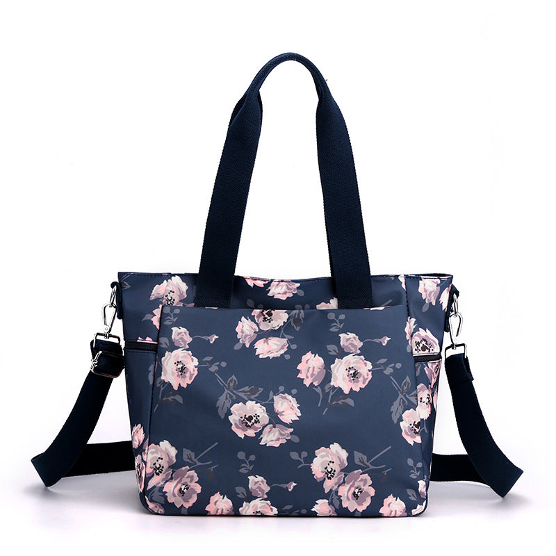 Women's Fashionable Korean Style Portable Printed Large Capacity Women's Shoulder Bag