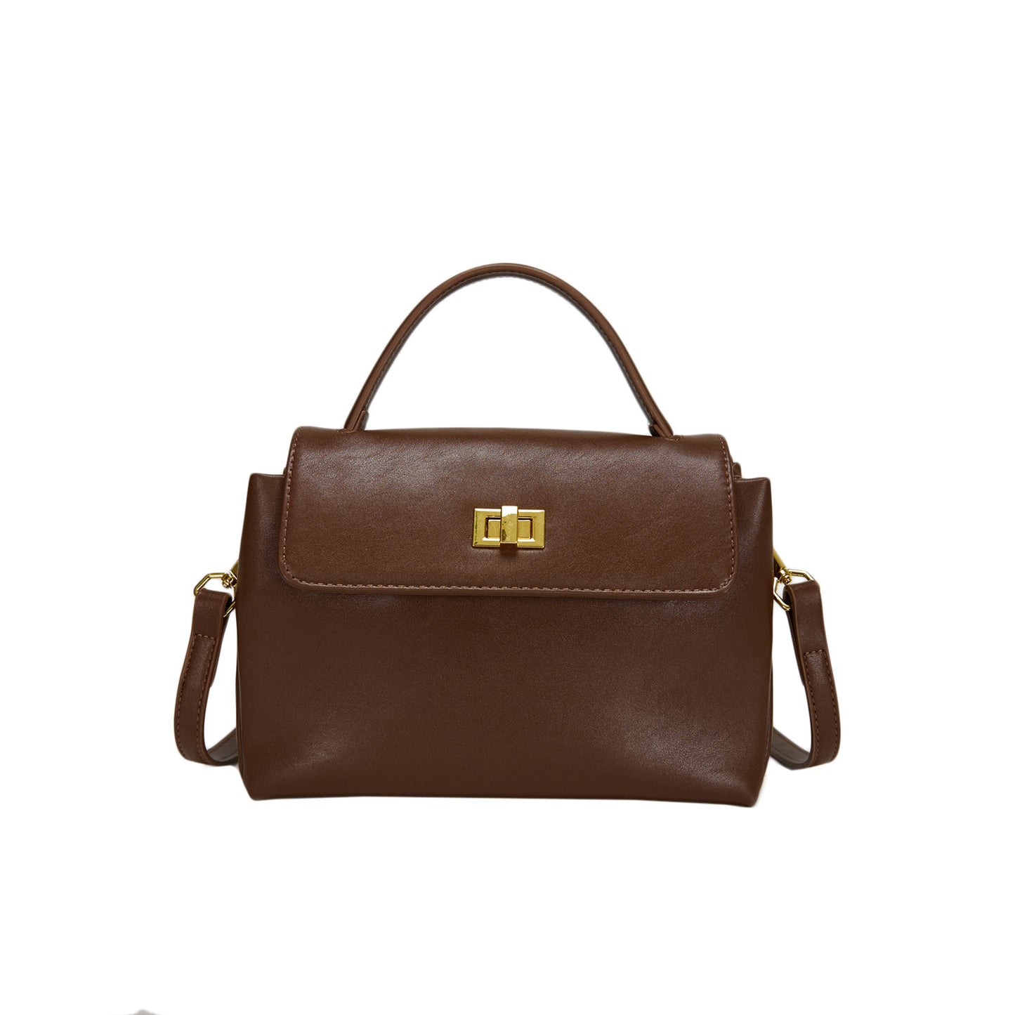 Women's Niche Texture Soft Cowhide Retro Versatile Handbags