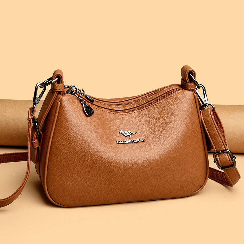 Women's Kangaroo Dumpling Pillow One Mom Fashion Crossbody Bags