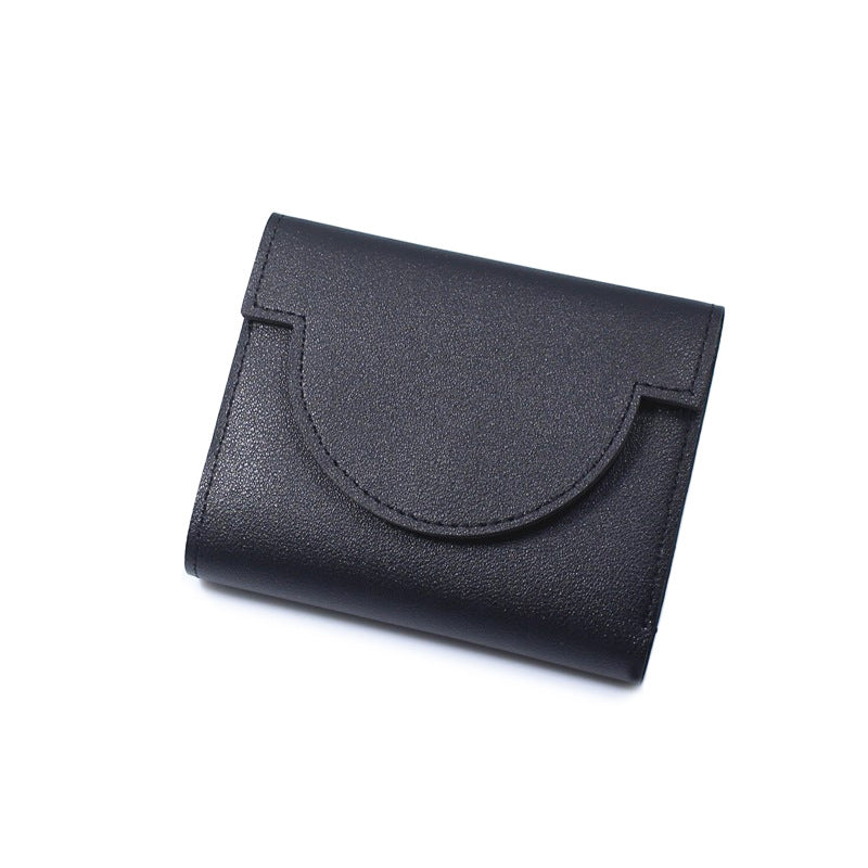 Women's Simple Short Fresh Folding Fashion Card Holder