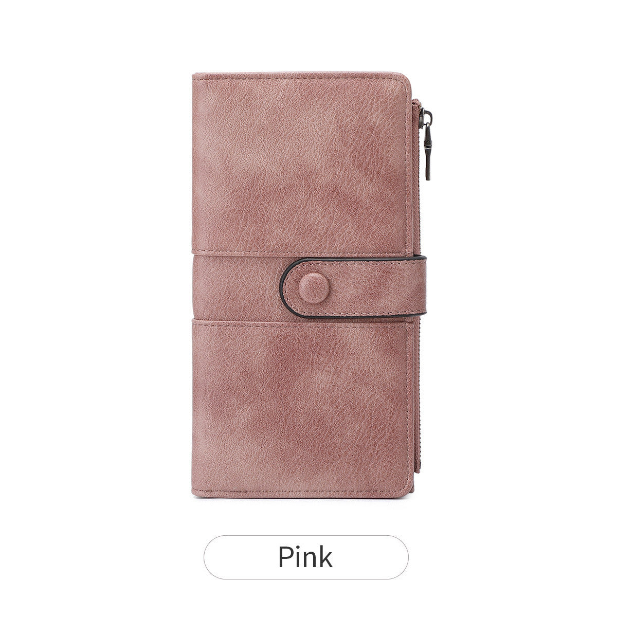 Women's Swiping Retro Large Capacity Long Multiple Slots Fashion Ladies Wallet