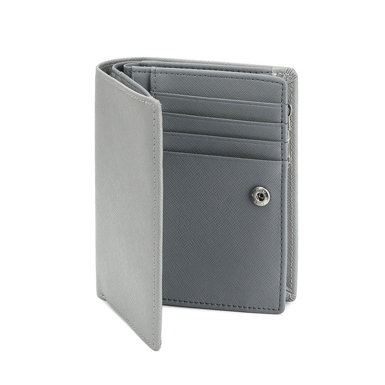 Men's Short Multiple Slots Fashion Vertical Mini Men's Wallets
