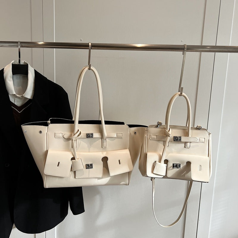 Retro Motorcycle Commuter Large Size Underarm Shoulder Bags