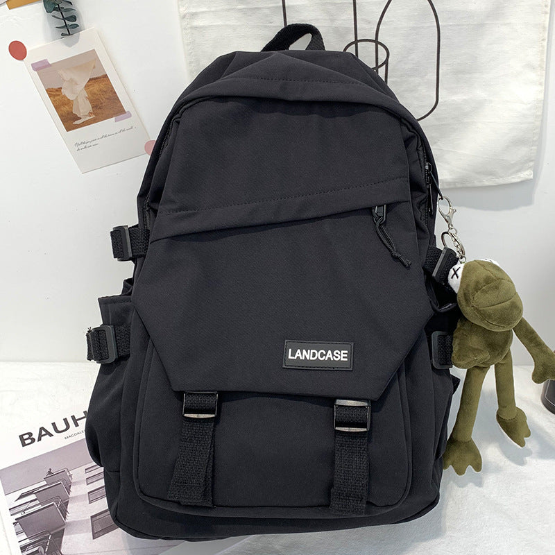 Men's Male College Fashion Campus Female Korean Middle School Students' Schoolbags