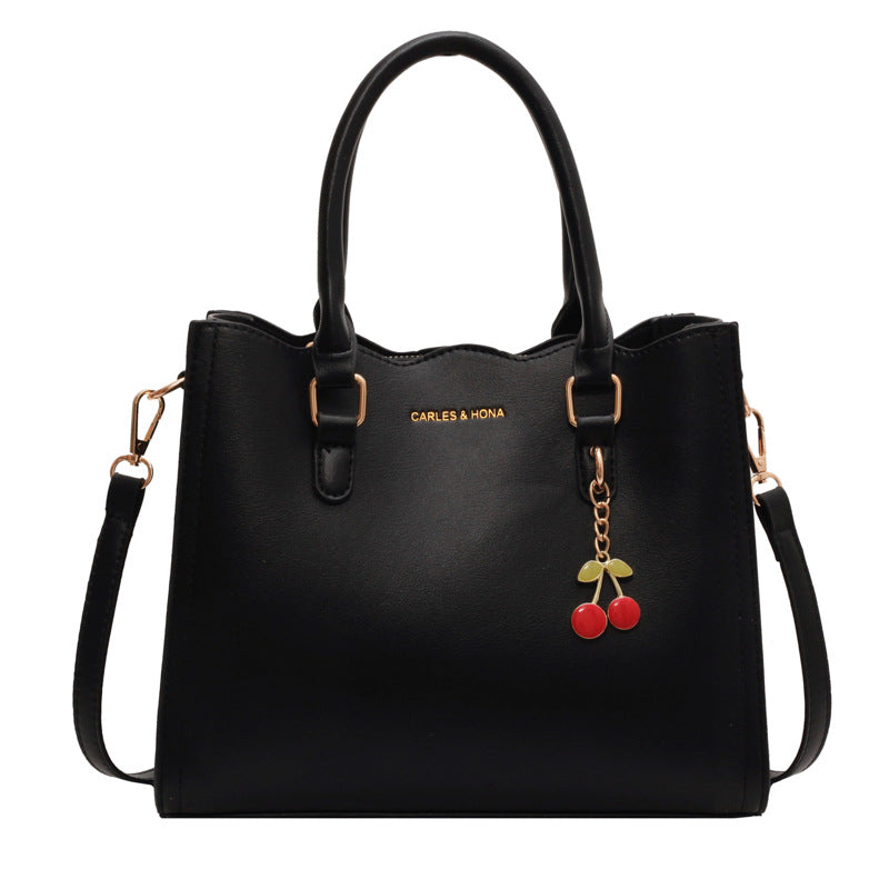 Lady Hand-held Commute Minimalist Temperament Red Bags