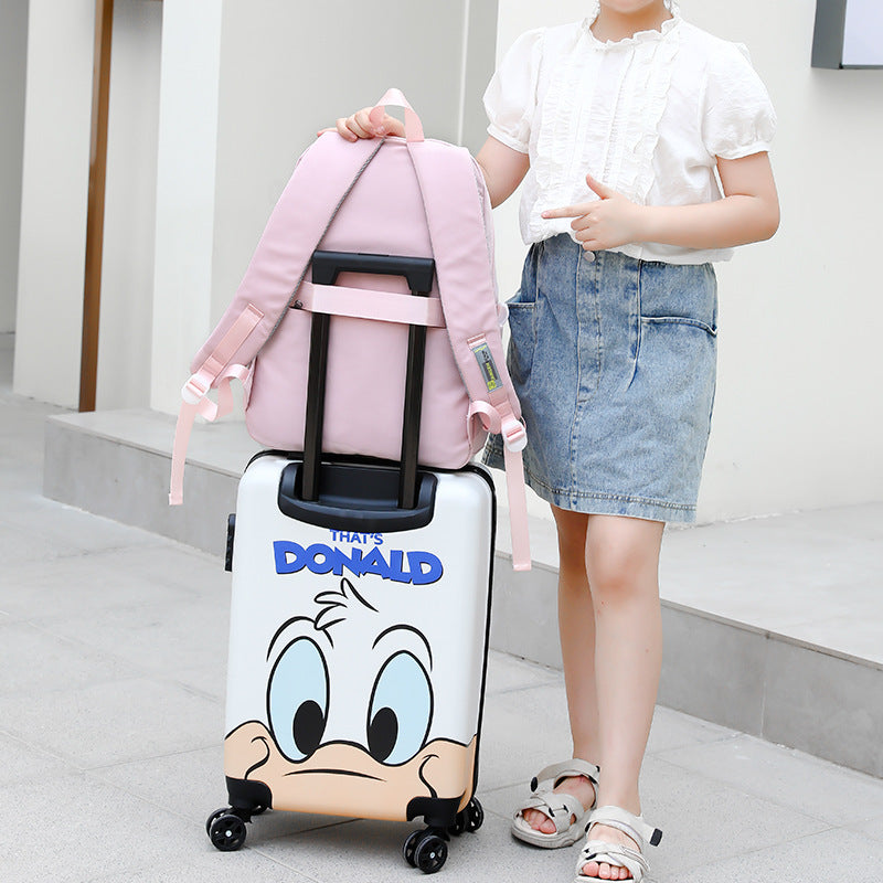 Innovative Cute Portable Large Capacity Letter Elementary School Students' Schoolbags