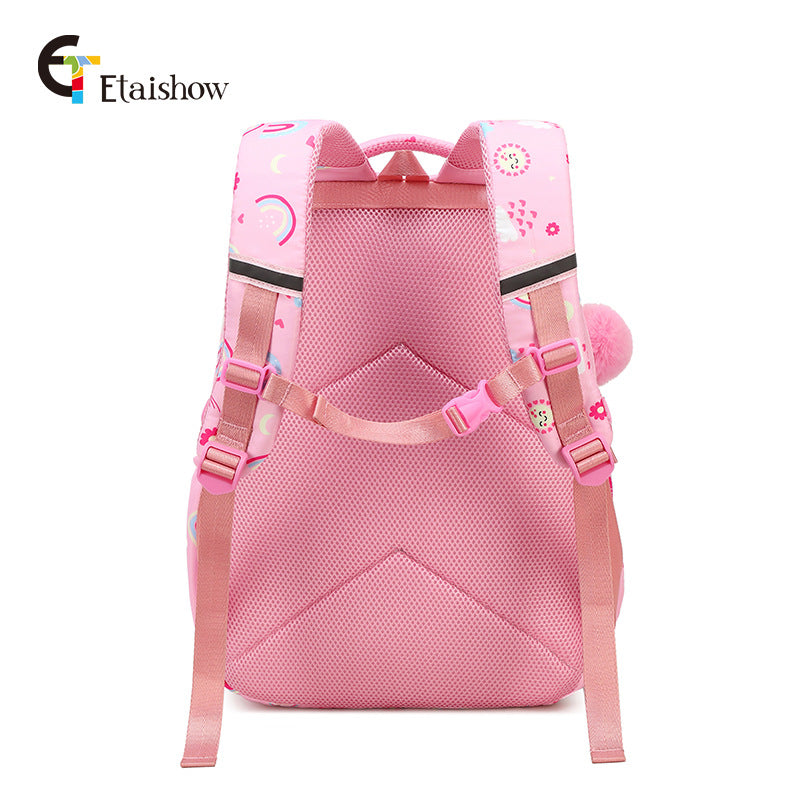 Printed Primary Junior High Large Capacity Backpacks