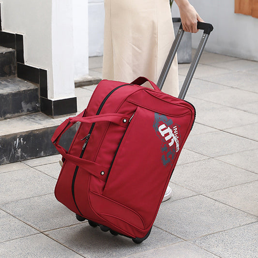 Unisex Large Capacity Oxford Cloth Folding Accommodation Travel Bags