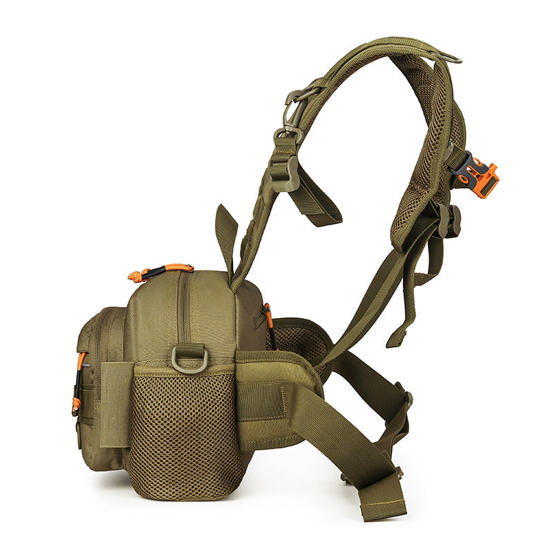 Men's Multifunctional Lure Large Capacity Camouflage Vest Bags