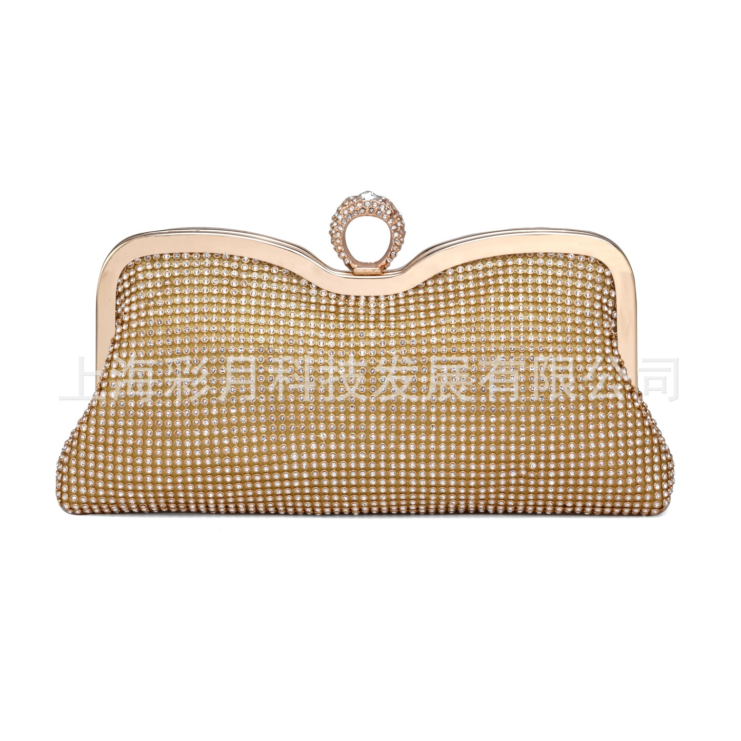 Gorgeous Switch Solid Color Metal Hollow Net Bags