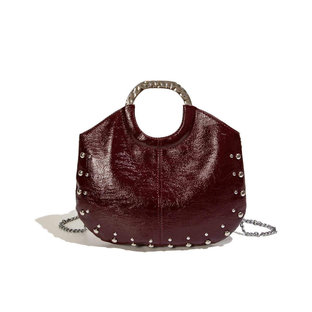 Female Hot Style Rivet Commuter Retro Fashion Punk Women's Handbag
