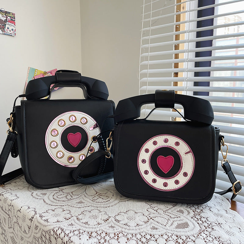 Women's Fashion Personality Creativity Gradient Color Funny Crossbody Bags