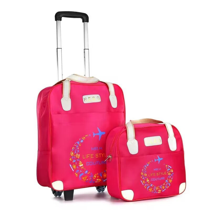 Women's Lightweight Suitcase Large Capacity Boarding Mother Travel Bags