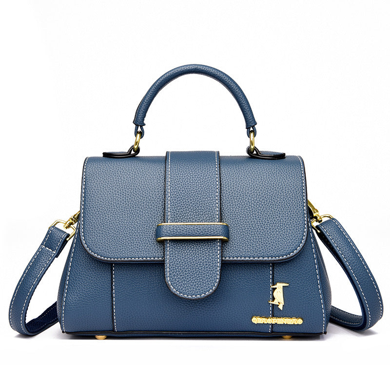 Leather For Woman Temperament Wild Mom Crossbody Bags