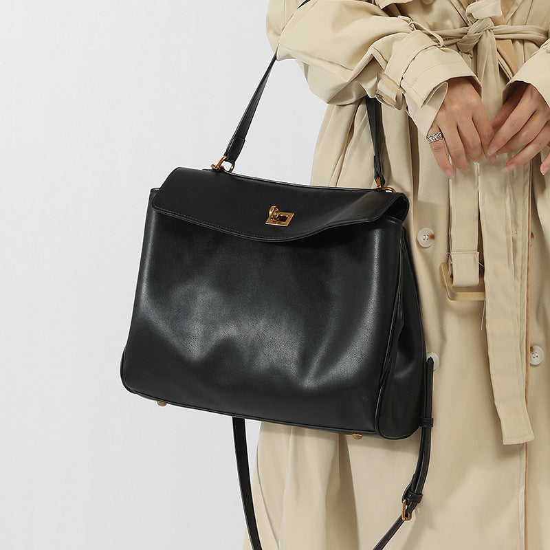 Women's Matte Leather Large Capacity Totes Fashion Shoulder Bags