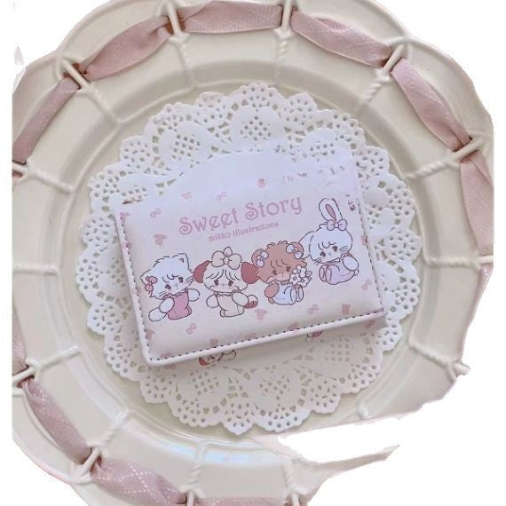 Good-looking Compact Multiple Slots Large Capacity Short Ladies Wallet