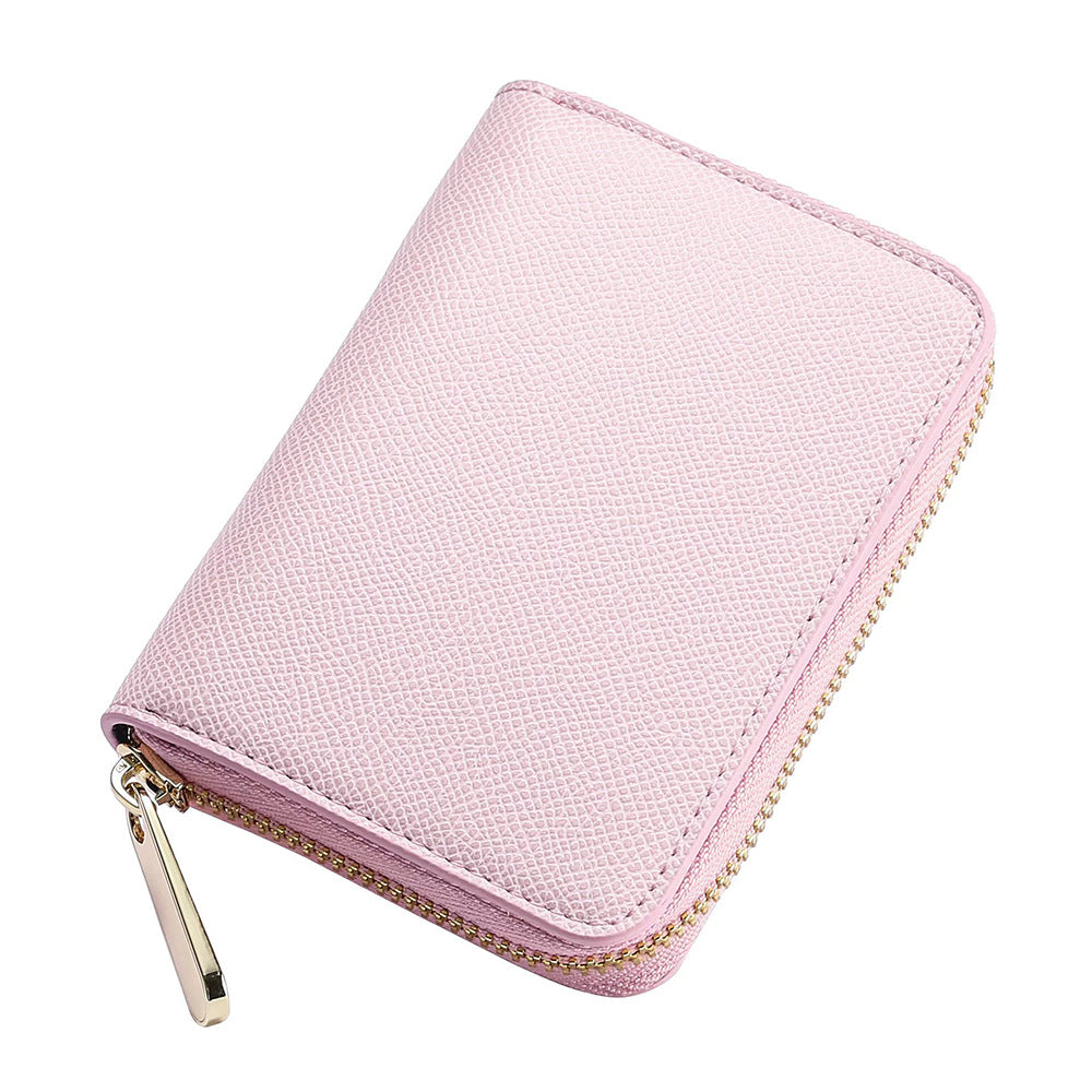 Beautiful Women's Short Clutch Cross Pattern Ladies Wallet
