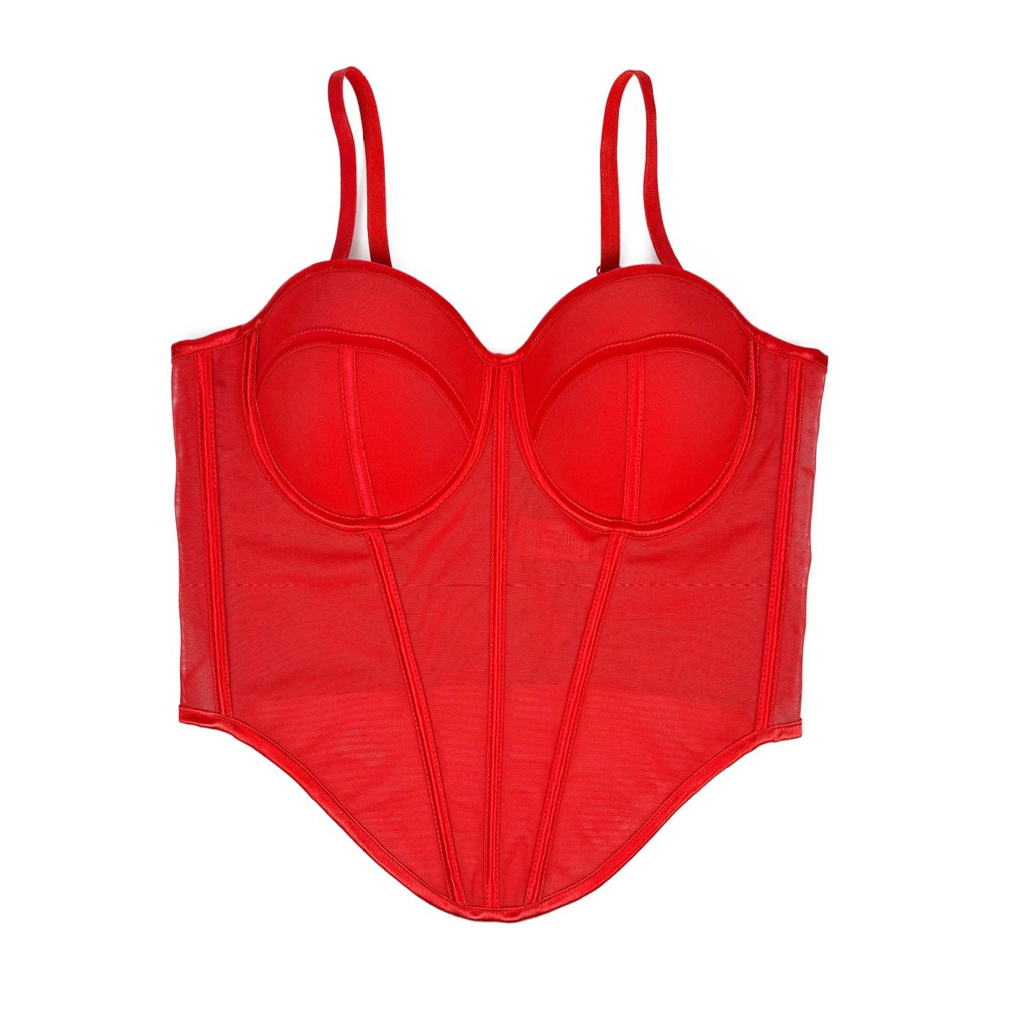 Women's Tube Backless Design Lines Contrast Color Tops