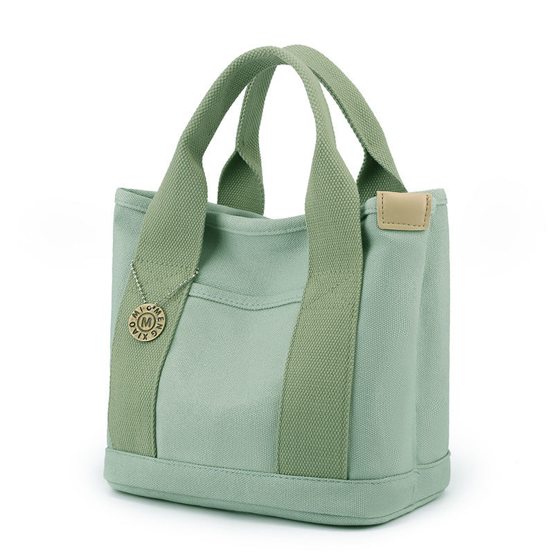 Women's Canvas Reticule Out Clutch Large Capacity Bags