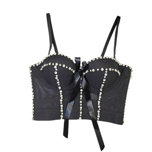 Women's Shaping Hot Tube French Style Design Niche Tops