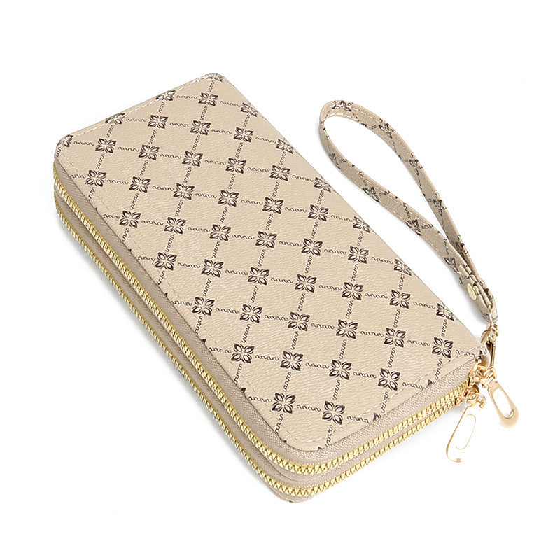 Women's Long Fashion Zipper Large Capacity Ladies Wallet