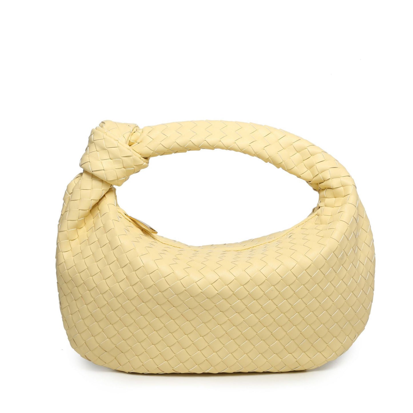 Women's Knotted Handmade Woven Capacity Hand Carrying Armpit Bags