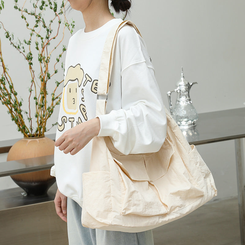 Women's Canvas Nylon Large Capacity Fashion Oxford Crossbody Bags