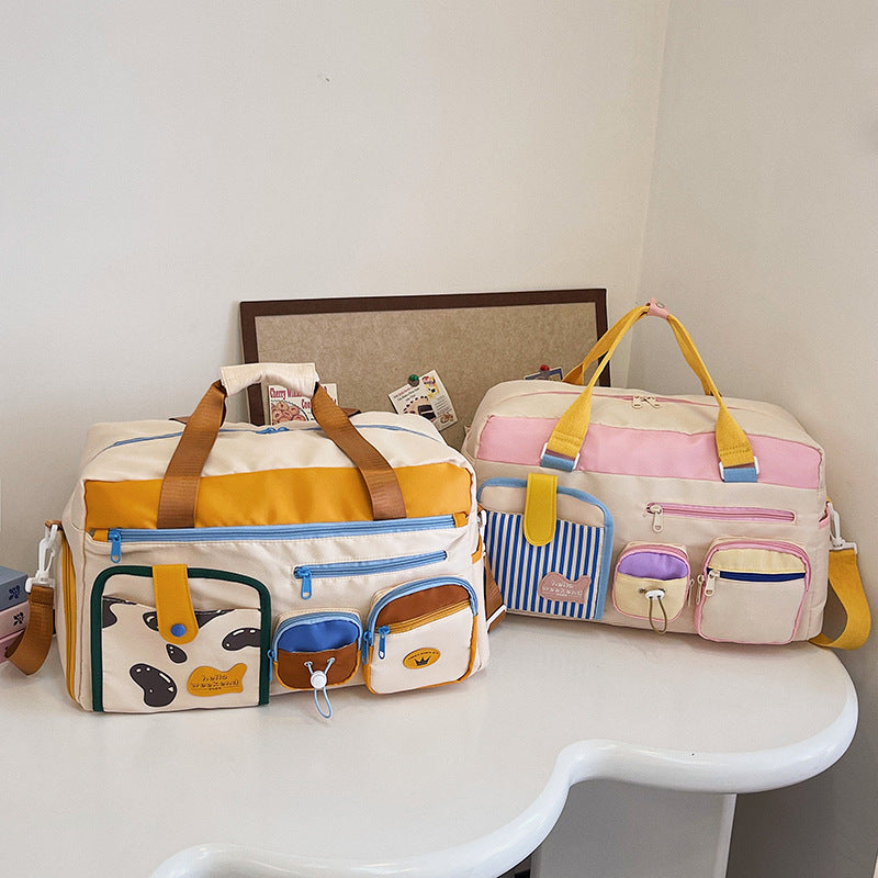 Women's Capacity Dry Wet Separation Yoga Fitness Travel Bags